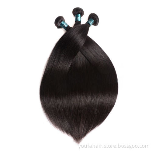 Wholesale 100%  Natural Black Raw Cuticle Aligned Virgin Hair Bundles Human Hair Vendors Mink Brazilian Straight Hair Extensions